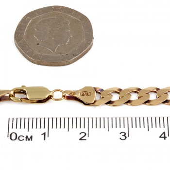 20 inch 9ct gold curb Chain